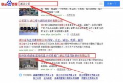 浙江同星科技股份有限公司與我司簽下百度關(guān)鍵詞排名首頁協(xié)議