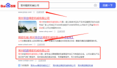 常州時*精密機(jī)械有限公司新站排名排名效果展示